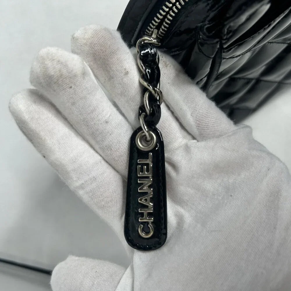 💎✨Authentic✨💎Chanel Handbag Black Patent Leather